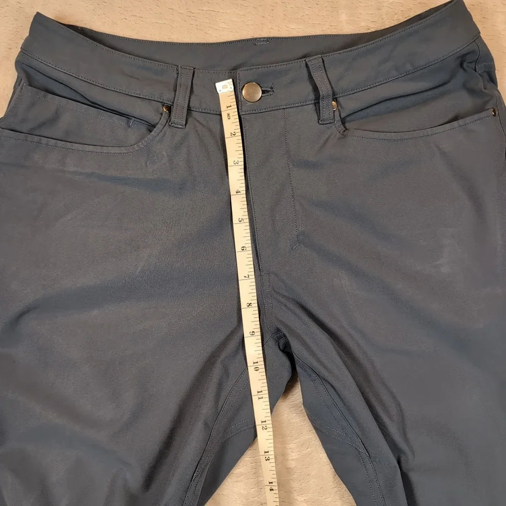 Lululemon ABC Pant Slim Mens 30x27 Blue Warpstreme‎ Performance Trousers
